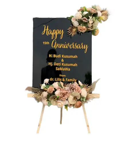 Papan Bunga Akrilik Kamang Magek