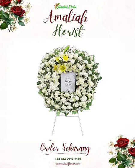 Krans Bunga Duka Kamang Magek